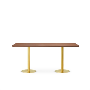 Mesa de Centro Design By Us Skins 174x74 Oro/Brandy