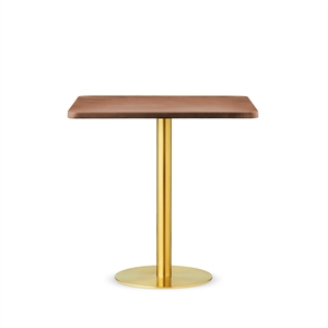 Mesa de Centro Design By Us Skins 74x74 Oro/Brandy
