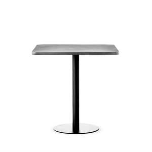 Mesa de Centro Design By Us Skins de 74 x 74 Cm, Negro y Ahumado
