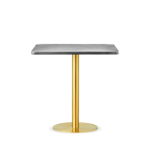 Mesa de Centro Design By Us Skins 74x74 Dorada/ahumada