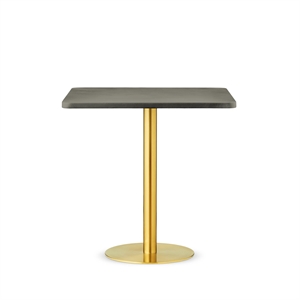 Mesa de Centro Skins Design By Us, 74 x 74, Color Dorado y Musgo