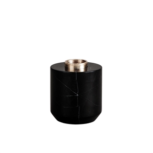 Candelabro Individual Pequeño Negro de Design By Us Sons Of Marble