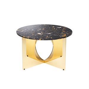 Mesa de Centro Dorada y Negro Design By Us This Is Art
