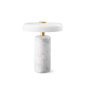 Lámpara Portátil de Viaje Design By Us en Mármol de Carrara/ópalo Brillante