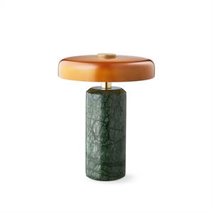 Lámpara Portátil de Viaje Design By Us, Mármol Musgoso y Ámbar