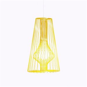 Cable Decodificador Luz Lámpara Colgante Amarillo