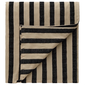 Mantel Decotique Florence 140x240 Negro/Natural