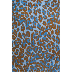 Alfombra Decotique Leopard 180x270 cm Azul