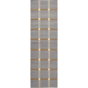 Alfombra Mosaico Decotique 75x250 cm Azul