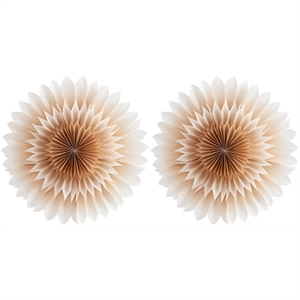 Departamento Lily Paper Star Juego de 2 en Beige Beige