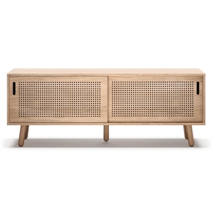 Banco de TV Departamento Ray 150 cm Roble