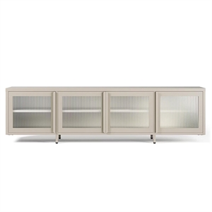 Mueble de TV para Grandes Almacenes, 180 Cm, Color Gris Guijarro