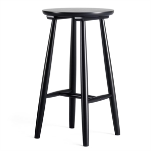 Taburete de Bar Department Wood H23 Negro