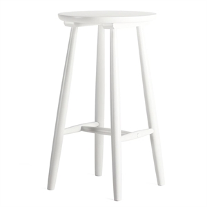 Taburete de Bar Department Wood H23 Blanco