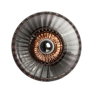 Design by Us New Wave Optic Wall Lamp Smoke