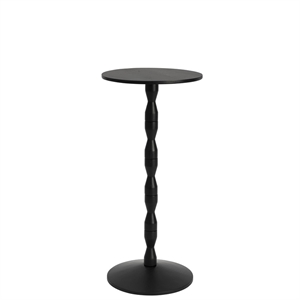 Design House Stockholm Mesa Auxiliar con Pedestal Negro