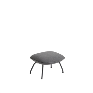 Muuto Doze Puff Posltret Ocean 80/Antracita Negro