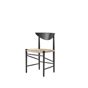 &Tradition Drawn HM3 Silla de Comedor Roble Negro