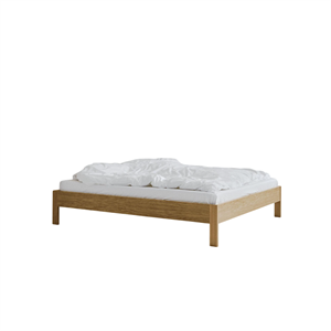 Cama Rye Sleep Owner sin Cabecero, 200 x 210 Cm, Roble Aceitado