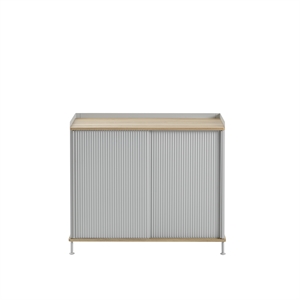 Muuto Enfold Aparador Alto Roble/ Gris