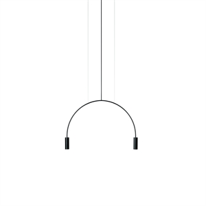 Estiluz Volta 2 Lámpara Colgante 3000K Negro