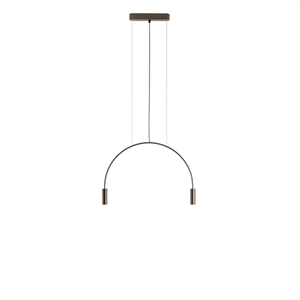 Estiluz Volta 2 Lámpara Colgante Bronce 3000K