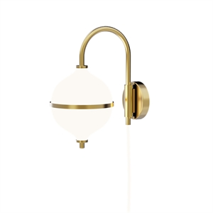 Rebello Eternal Moonlight Lámpara de Pared Ø15 Cable Blanco