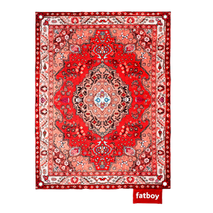 Alfombra de Exterior Fatboy Picnic Rojo