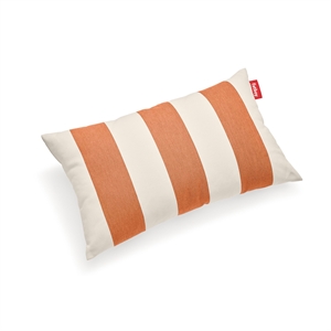Almohada Fatboy King de 66x40 cm a Rayas Naranja Crema