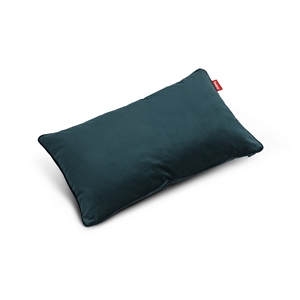 Almohada Fatboy King de 66x40 Cm, Terciopelo Color Petróleo