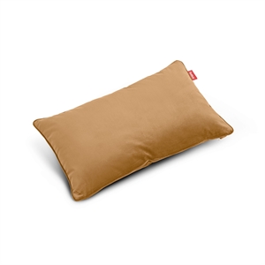 Almohada Fatboy King de 66x40 Cm, Terciopelo Color Almendra.