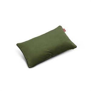 Almohada Fatboy King de 66x40 Cm, Terciopelo Verde Oscuro.