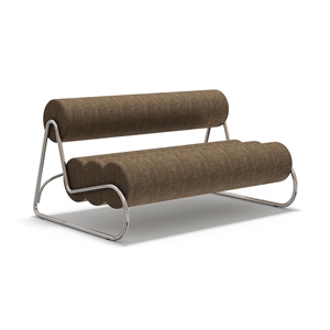 NORR11 Sofá de 2 Plazas Fave Cromo/Giada 09/1