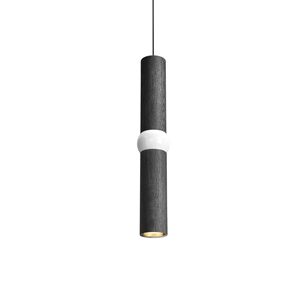 Lámpara de Techo/ Lámpara Colgante Oblure Lightbone, Tamaño Mediano , Negro.