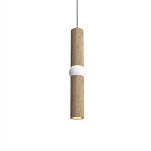 Lámpara de Techo/ Lámpara Colgante Oblure Lightbone, Tamaño Mediano, Color Natural.