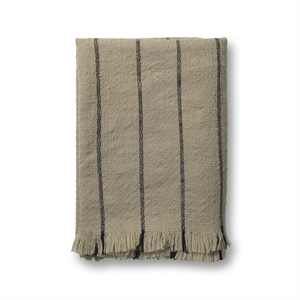 Ferm Living Alfombra Calm Camel/ Negro