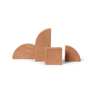 Ferm Living Conjunto de Esculturas Shape Rosatto