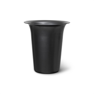 Ferm Living Spun Alu Papelera Alta Aluminio Color Negro