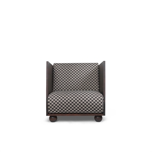 Ferm Living Check Oscuro/Arena/ Negro