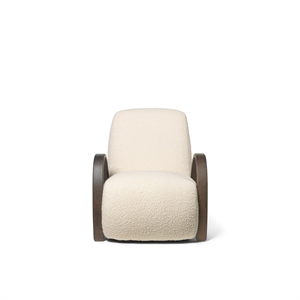 Ferm Living Buur Sillón Nórdico Bouclé Marfil