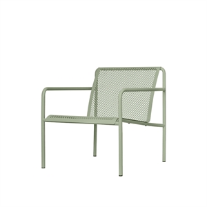 Sillón de Exterior Ferm Living Dapple con Reposabrazos, Color Verde Té