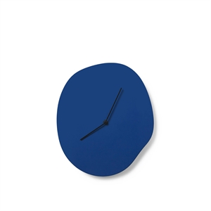 Ferm Living Reloj de Pared Melt Azul