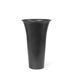 Ferm Living Jarrón Spun Alu Negro