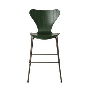 Fritz Hansen Serie 7 Silla Junior Evergreen