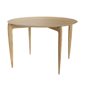 Fritz Hansen Mesa de Centro Tray Ø60 Roble