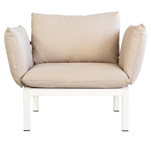 Juego de 2 reposabrazos Fiam Domino Beige