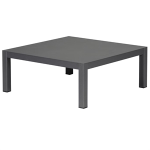 Mesa de centro de exterior Fiam Domino 70x70 Antracita