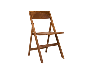 Silla Plegable Frama Plegable Plana Marrón Cálido