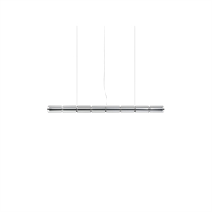Flos Luce Cilindrica S1 Lámpara colgante Transparente