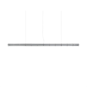 Flos Luce Cilindrica S3 Lámpara colgante Transparente